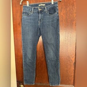 Levi's Dark Blue Skinny Jeans